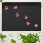 Linge De Cuisine Empreintes de pattes (Plié)