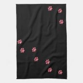 Linge De Cuisine Empreintes de pattes (Vertical)