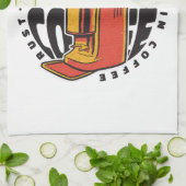 Linge De Cuisine En Café nous croyons (Plié)