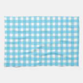 Linge De Cuisine En vichy bleu cérusé clair (Horizontal)