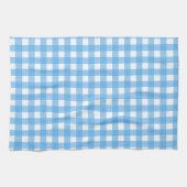 Linge De Cuisine En vichy bleu ciel (Horizontal)