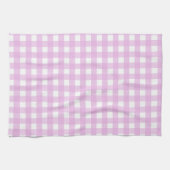 Linge De Cuisine En vichy rose pâle (Horizontal)