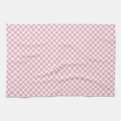 Linge De Cuisine en vichy rose simple (Horizontal)