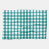 Linge De Cuisine en vichy turquoise (Horizontal)