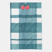 Linge De Cuisine En vichy vert (Vertical)