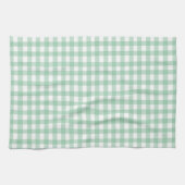 Linge De Cuisine En vichy Vert du Cute Pastel (Horizontal)