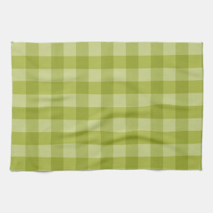 Linge De Cuisine En vichy verte