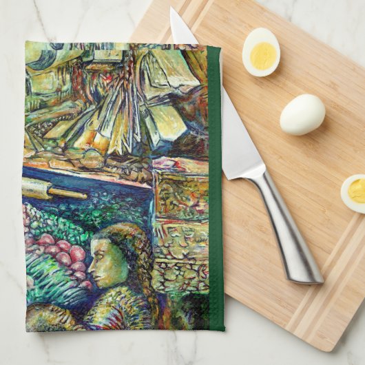 Linge De Cuisine Encelade (Quart Plié)