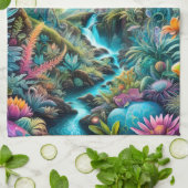 Linge De Cuisine Enchanted Psychedelic Dreamscape (Plié)