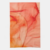 Linge De Cuisine encre d'alcool rouge (Vertical)