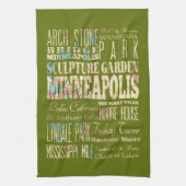 Linge De Cuisine Endroits célèbres de Minneapolis, Minnesota (Vertical)