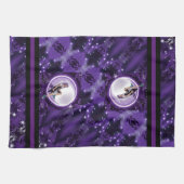 Linge De Cuisine Enfant de lune violette (Horizontal)
