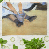 Linge De Cuisine Enfants de Mary Cassatt jouant sur la plage (Plié)