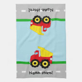 Linge De Cuisine Enfants garçons Construction camion (Vertical)