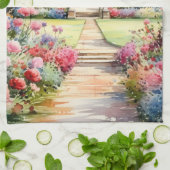 Linge De Cuisine English Garden Landscape (Plié)