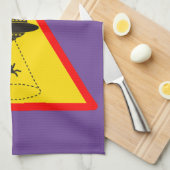 Linge De Cuisine Enlèvement d'Alien UFO Thunder_Cove (Quart Plié)