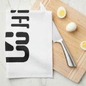 Linge De Cuisine Enseignant Anglais ‹ Khmer Langue Script › (Quart Plié)