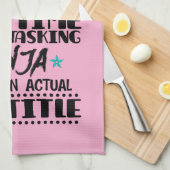 Linge De Cuisine Enseignant en chimie seulement parce qu'à temps pl (Quart Plié)