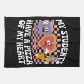 Linge De Cuisine Enseignant Mes Étudiants Ont Une Pizza De Mon Coeu (Horizontal)