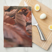Linge De Cuisine Entre Les Troncs De L'Arbre (Quart Plié)