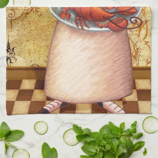 Linge De Cuisine Entrée de chef (Plié)