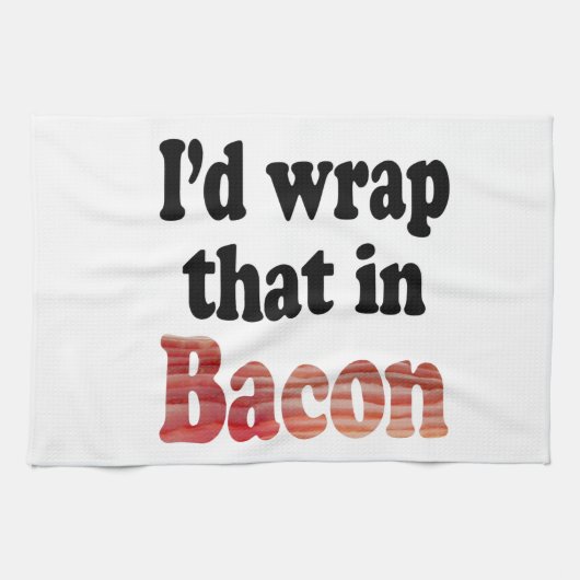 Linge De Cuisine Enveloppe de bacon (Horizontal)