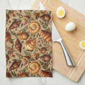 Linge De Cuisine Envie de Croissants (Quart Plié)