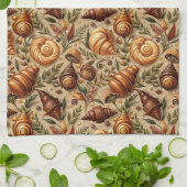 Linge De Cuisine Envie de Croissants (Plié)