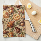 Linge De Cuisine Envie de Croissants (Quart Plié)