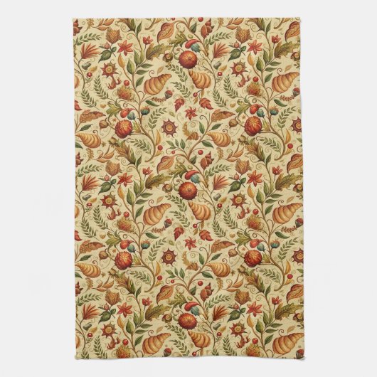 Linge De Cuisine Envie de Croissants (Vertical)