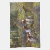 Linge De Cuisine Epagneul Breton, Bretagne Espagne (Vertical)