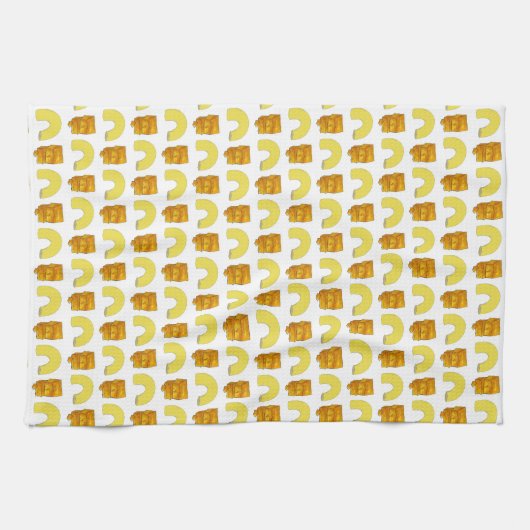 Linge De Cuisine Éparcelle alimentaire Coude Macaroni Cheddar Mac & (Horizontal)