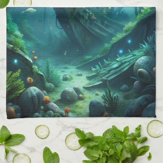 Linge De Cuisine Épave (Plié)