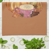 Linge De Cuisine Épice citrouille (Plié)