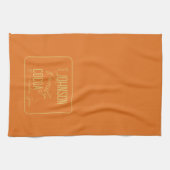 Linge De Cuisine Épice de citrouille de famille d'automne personnal (Horizontal)