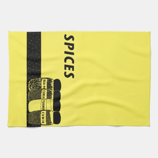 Linge De Cuisine Épices (Horizontal)