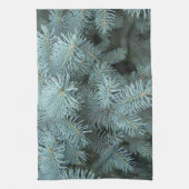 Linge De Cuisine Épinette bleue gris arbre à feuillage persistant n (Vertical)