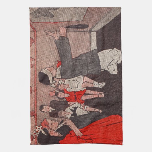 Linge De Cuisine Épingler la queue âne (Vertical)