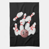 Linge De Cuisine Épingles de bowling et balle de bowling (Vertical)