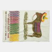 Linge De Cuisine Éplucher la queue sur l'âne (Horizontal)