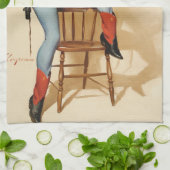 Linge De Cuisine Épouse-fille fille fille (Plié)