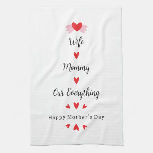 Linge De Cuisine Épouse Maman Tout Pour Nous Mignonne Fête Des Mère