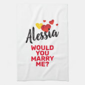 Linge De Cuisine Épouse-moi (Vertical)