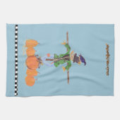 Linge De Cuisine Épouvantail drôle (Horizontal)