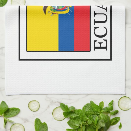 Linge De Cuisine Équateur (Plié)