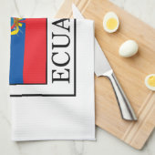 Linge De Cuisine Équateur (Quart Plié)