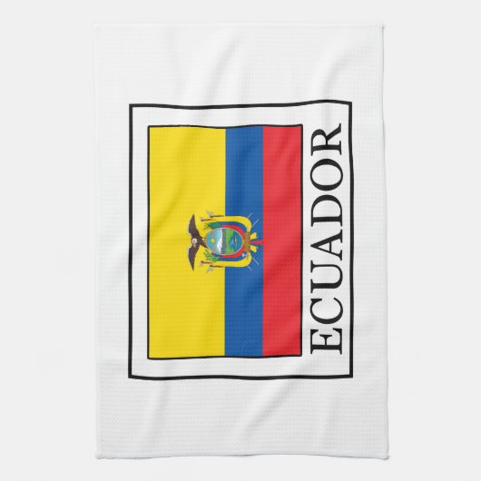 Linge De Cuisine Équateur (Vertical)