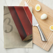 Linge De Cuisine Équation mathématique avec crayon rouge, entrepris (Quart Plié)