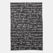 Linge De Cuisine Équations de maths de tableau noir (Vertical)