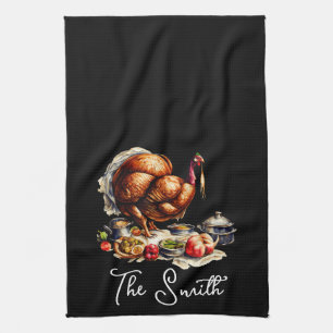 Linge De Cuisine Équipage de Cuisine de Thanksgiving d'automne Fê